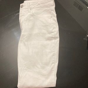 White pair of No Boundaries Jeans